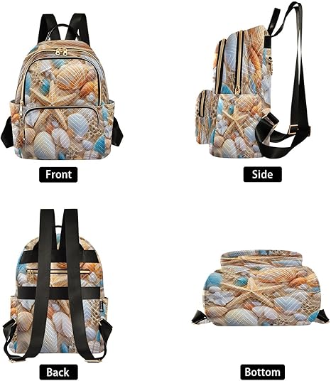 【Superlonely】Star eyelet frill canvas bag Beach Bag | Waterproof | Zipped | L22