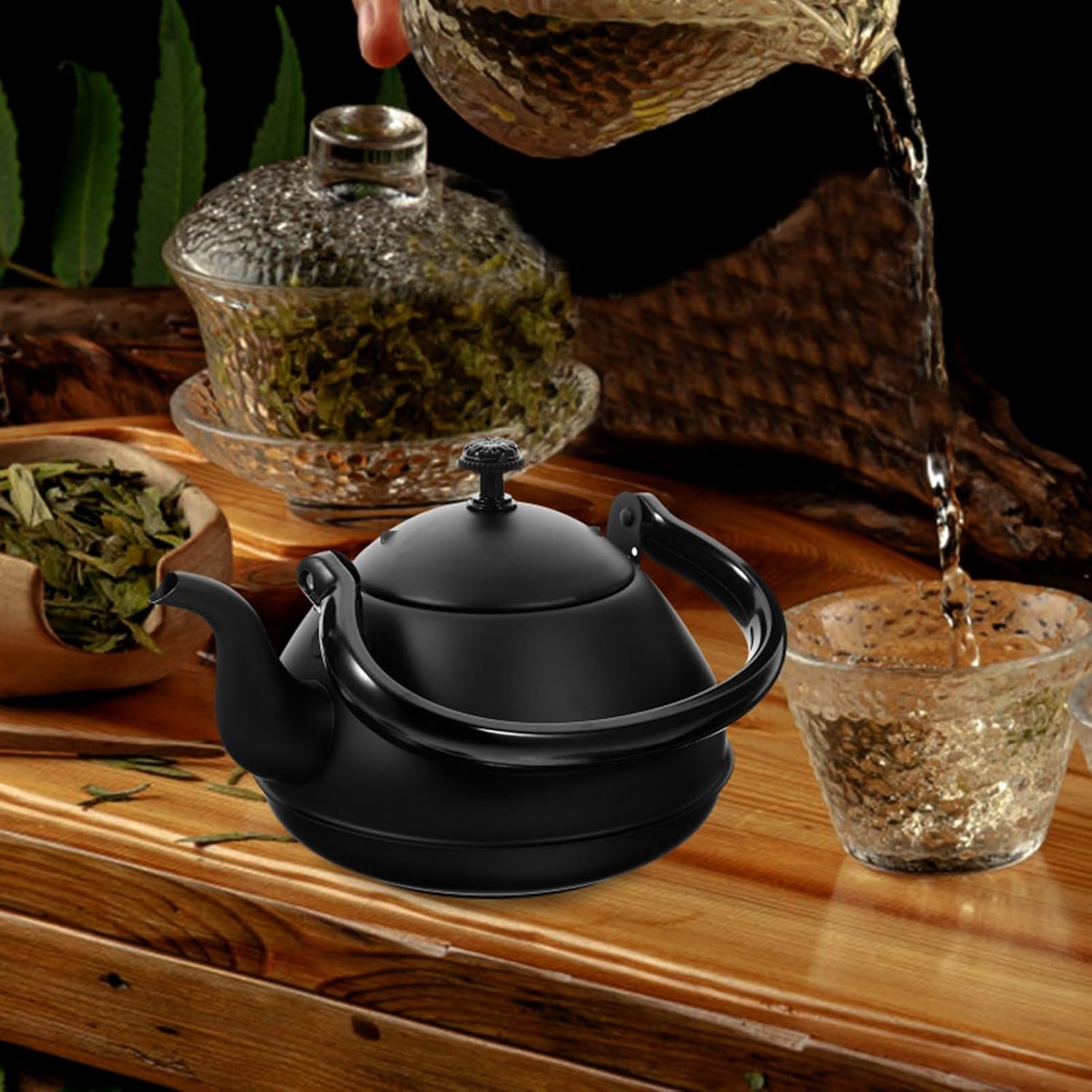 Kettle Teapot, Tea Kettle with Infuser Teapot Stainless Steel Tea Kettle for Coffee Tea Kettle Milk/Tea for Boiling Water Coffee Or Milk