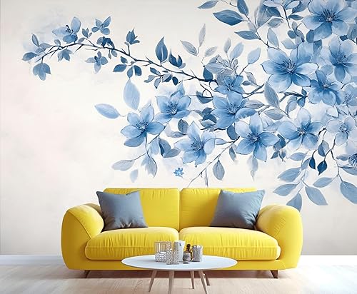 Miniatura 32 de Mural de pared 3D de pintura al óleo para jardín, mural de pared 3D de jardín de cabaña europea, mural de papel tapiz de bosque que explota de Fondo