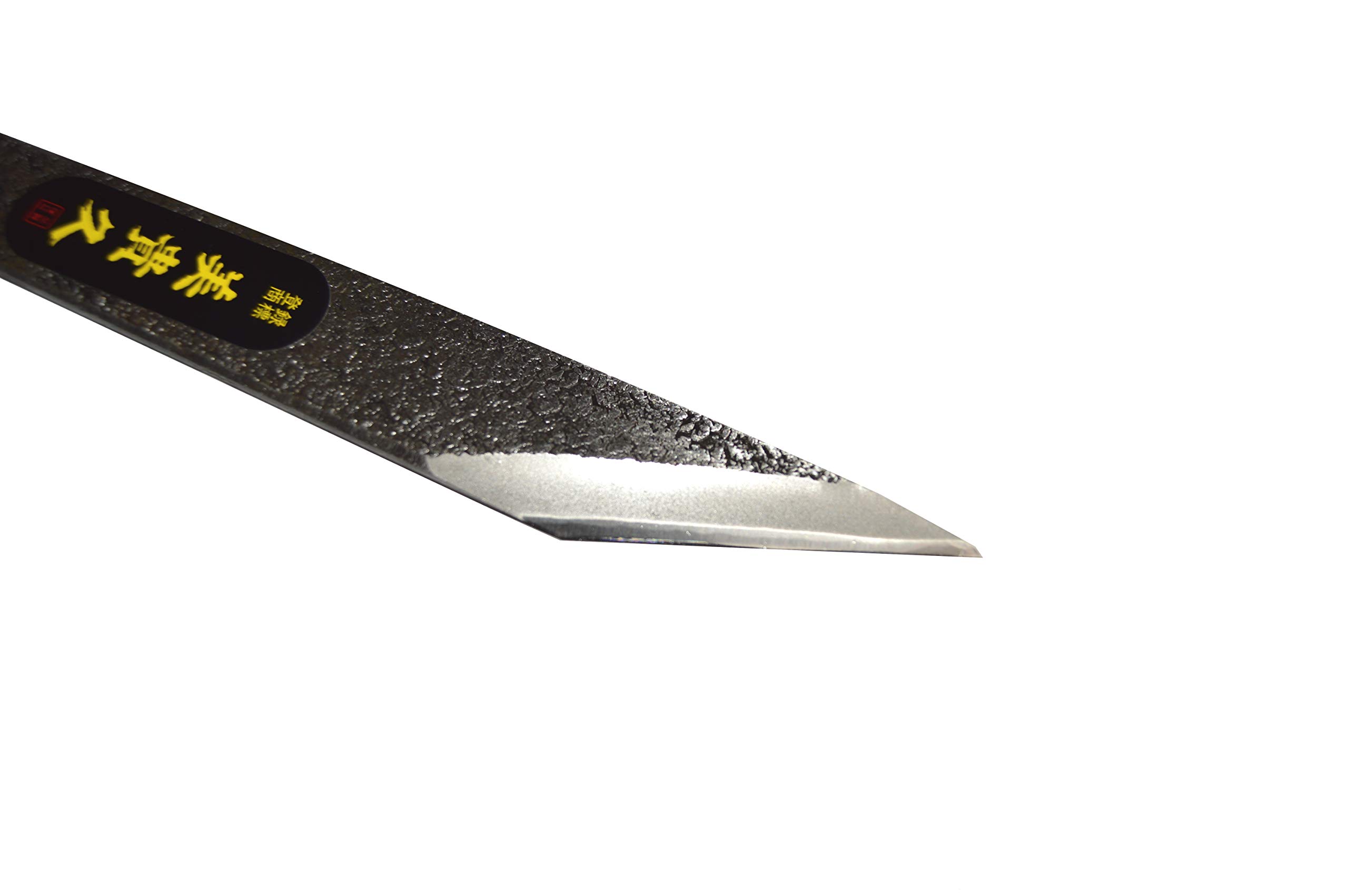 Couteau Japonais Kiridashi Kogatana – Sculpture Bois Poisson, Avec Boîte
