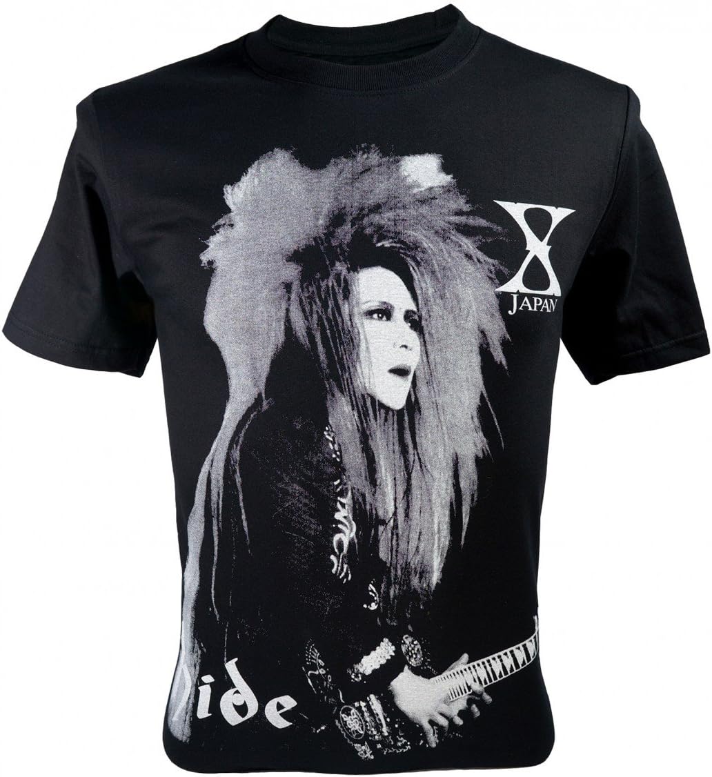 Immortal Men's Hide X-Japan Rock T-Shirt V2 Black Medium