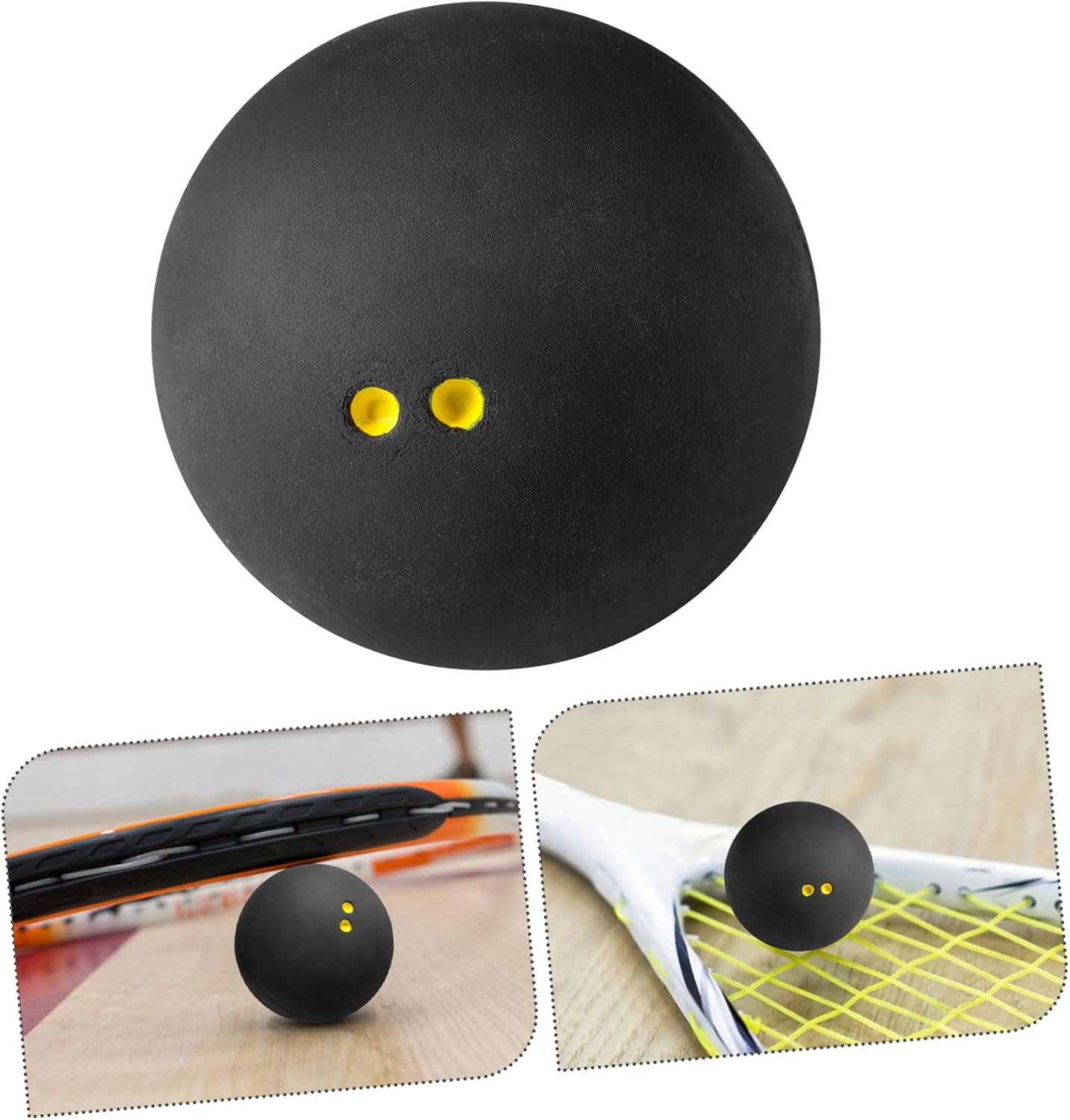 HANABASS Squash Ball Racketball Outdoor Racket Training Racket s Rubber Training s Indoor
