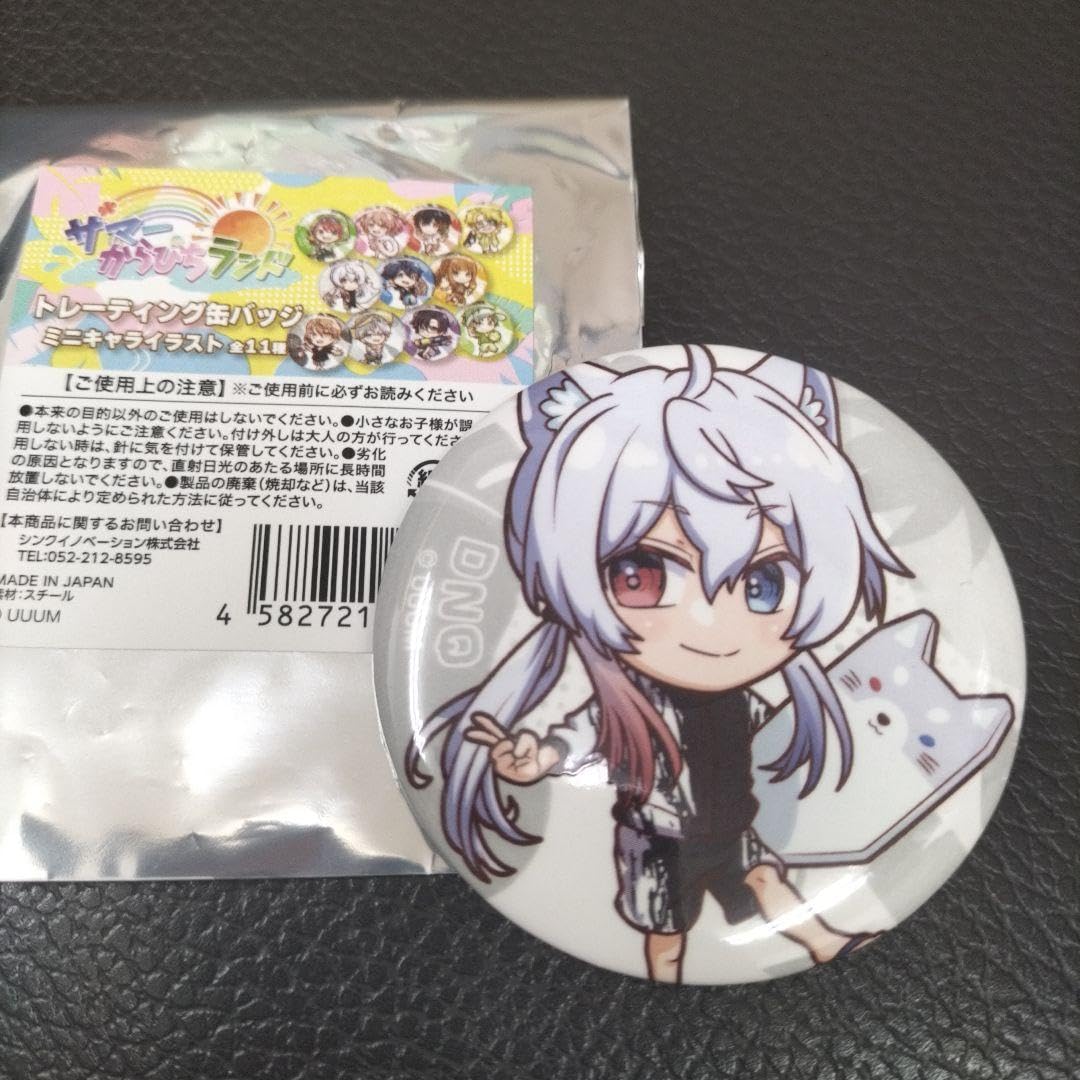 カラフルピーチ どぬく サマーランド等身缶バッジ×17 からぴち 