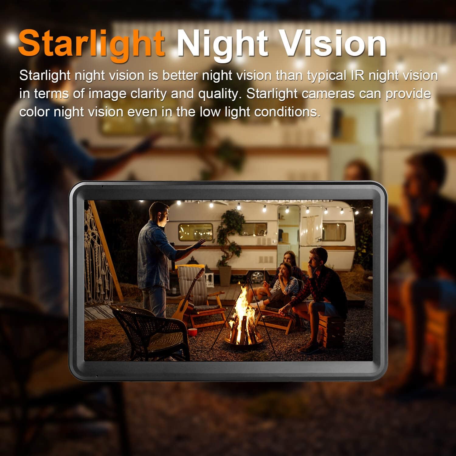 ONLY Work with VSSTECH AI Monitor 1080P AHD Rear Front Side View Mini Car Camera IP68 Rate Full Waterproof Starvision Color Night Vision Duty Metal Case