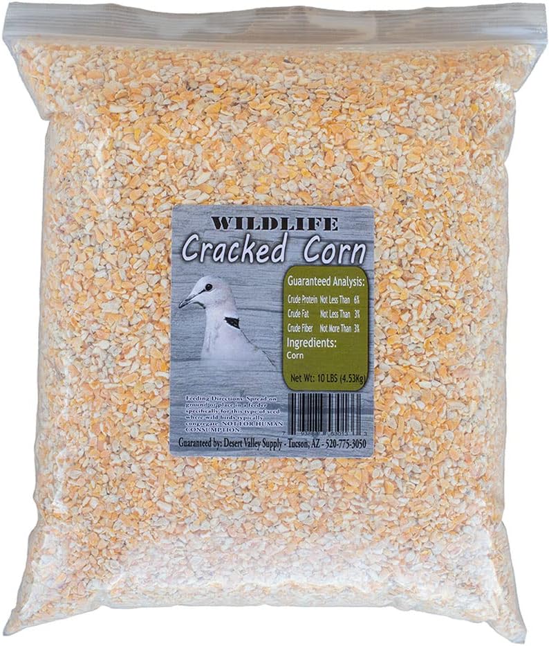 Desert Valley Premium Cracked Corn Wild Bird Wildlife