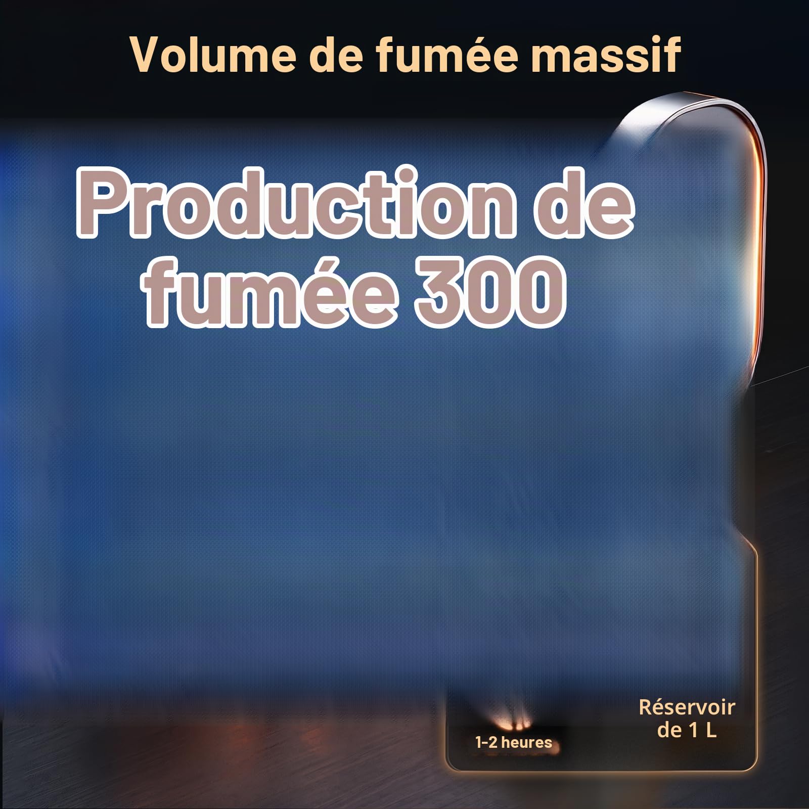 1500W Machine à Fumée avec Télécommande, Wash 6 RGB LED Effets Lumineux Stroboscopiques 3 000 CFM/min Machine à Brouillard Portable DMX512 pour Halloween Mariages Scènes Fêtes