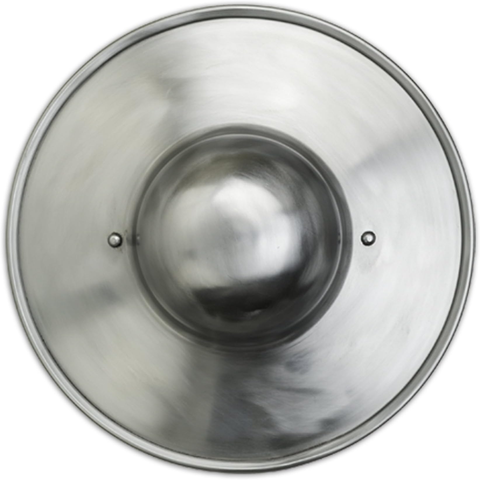 GDFBLarge Dome Plain Buckler with Handle 18" Diameter, 14 GA, Multi