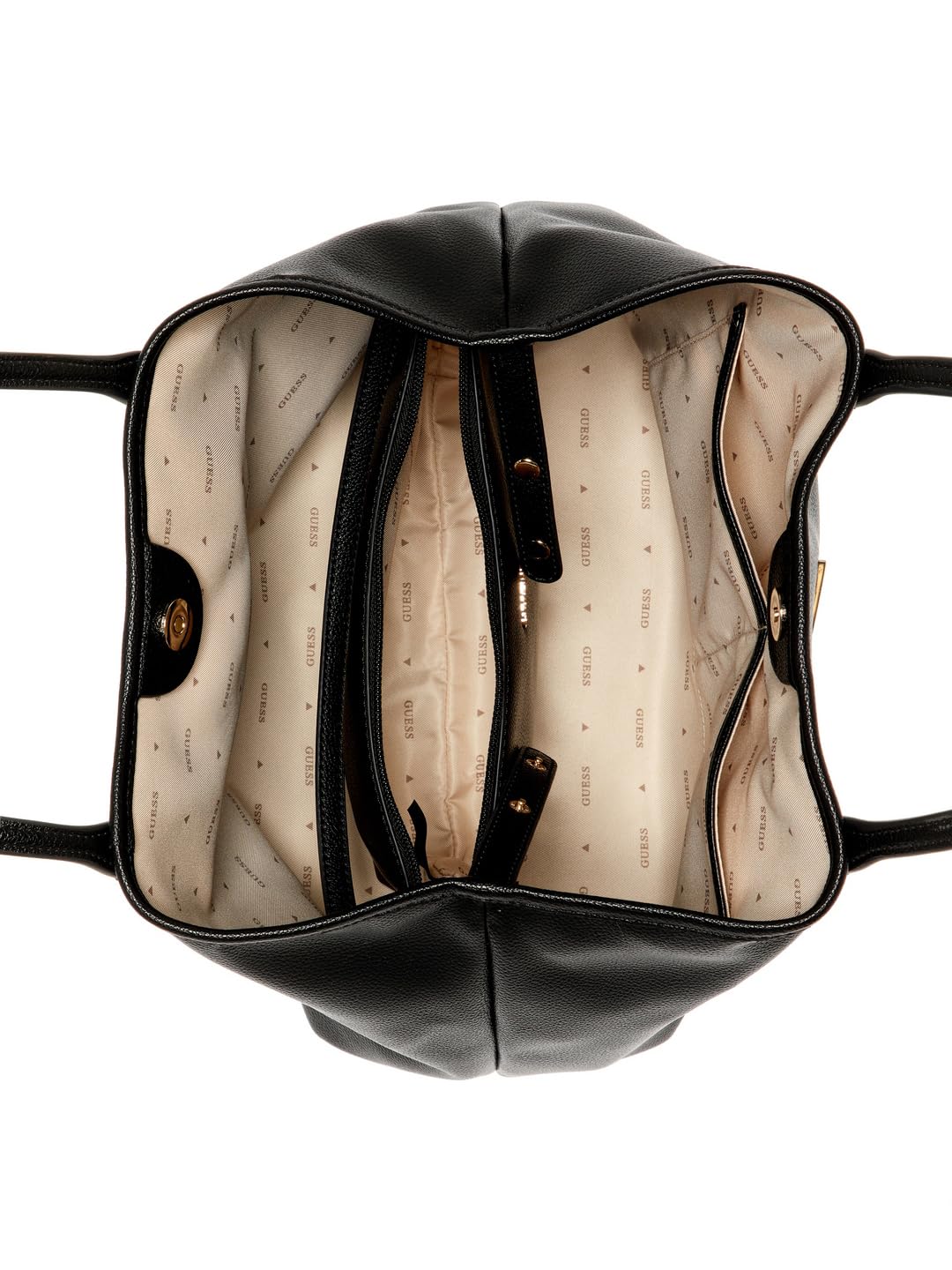 GUESS bolso shopper Victtoria 2 in 1 Tote Black negro