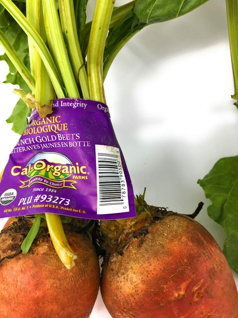 PRODUCE Organic Golden Beets Bunch