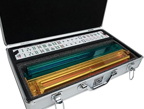 Set - Azulejos BlancoBorgoña - Brazos de empuje modernos - Caja de aluminio - Plata