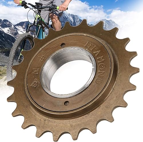Miniatura 8 de Volante de bicicleta, casete estable de velocidad de bicicleta, fácil instalación, 22 dientes, rueda libre de bicicleta para carreras de bicicletas