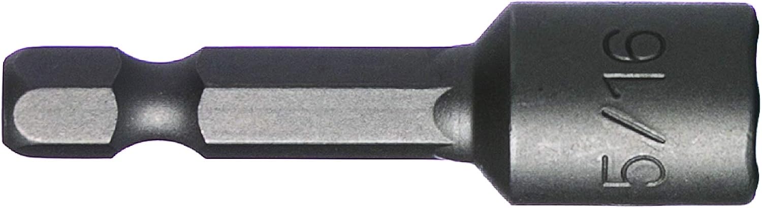 Big Timber N516134J #1-3/4-inch 5/16"-drive bit Magnetic Nut Setters,(50 per Box)