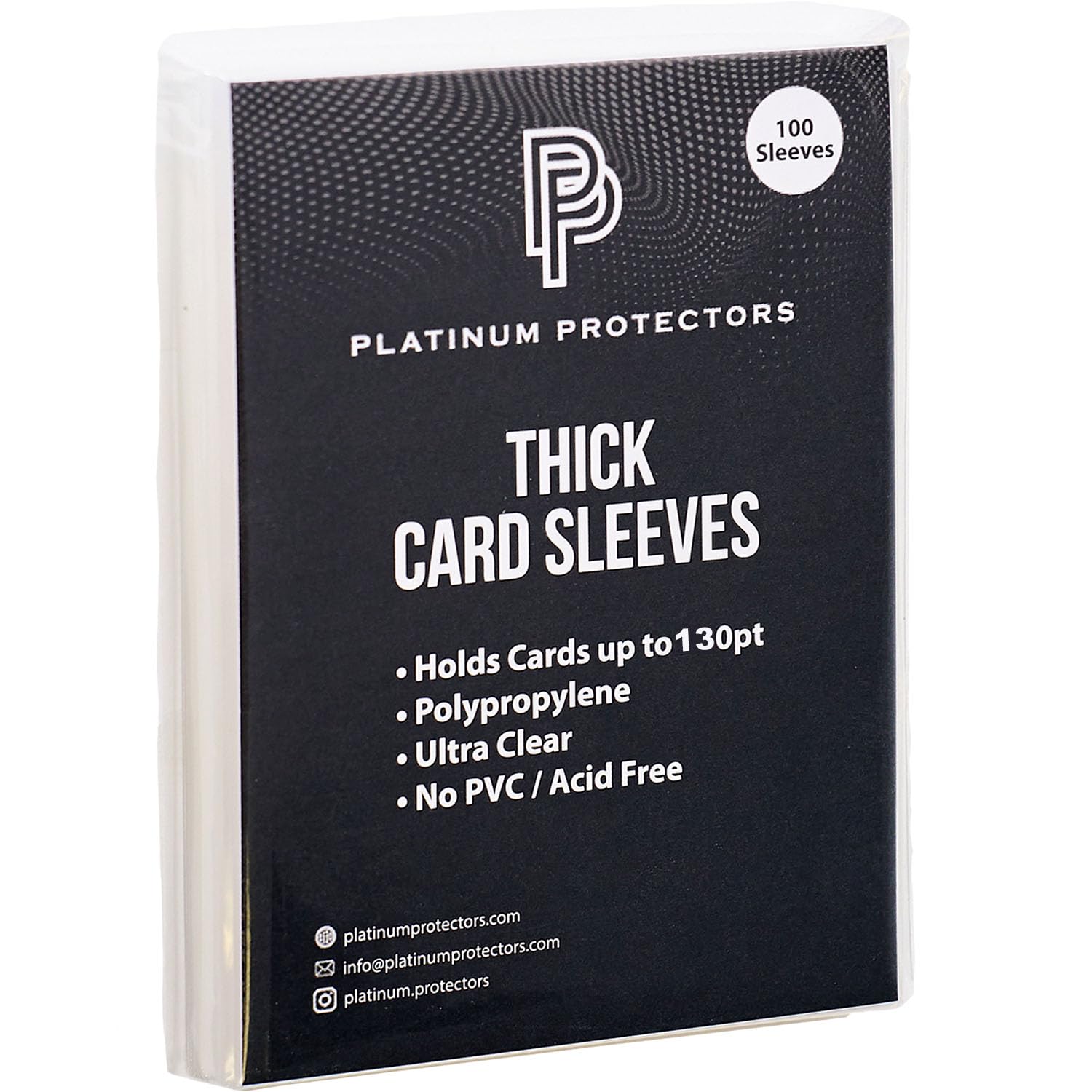 Amazon.com: Platinum Protectors Thick Penny Sleeves for up to 130pt Thicker Cards  Jersey and Patch Cards (500 Pack) : Toys & Games
