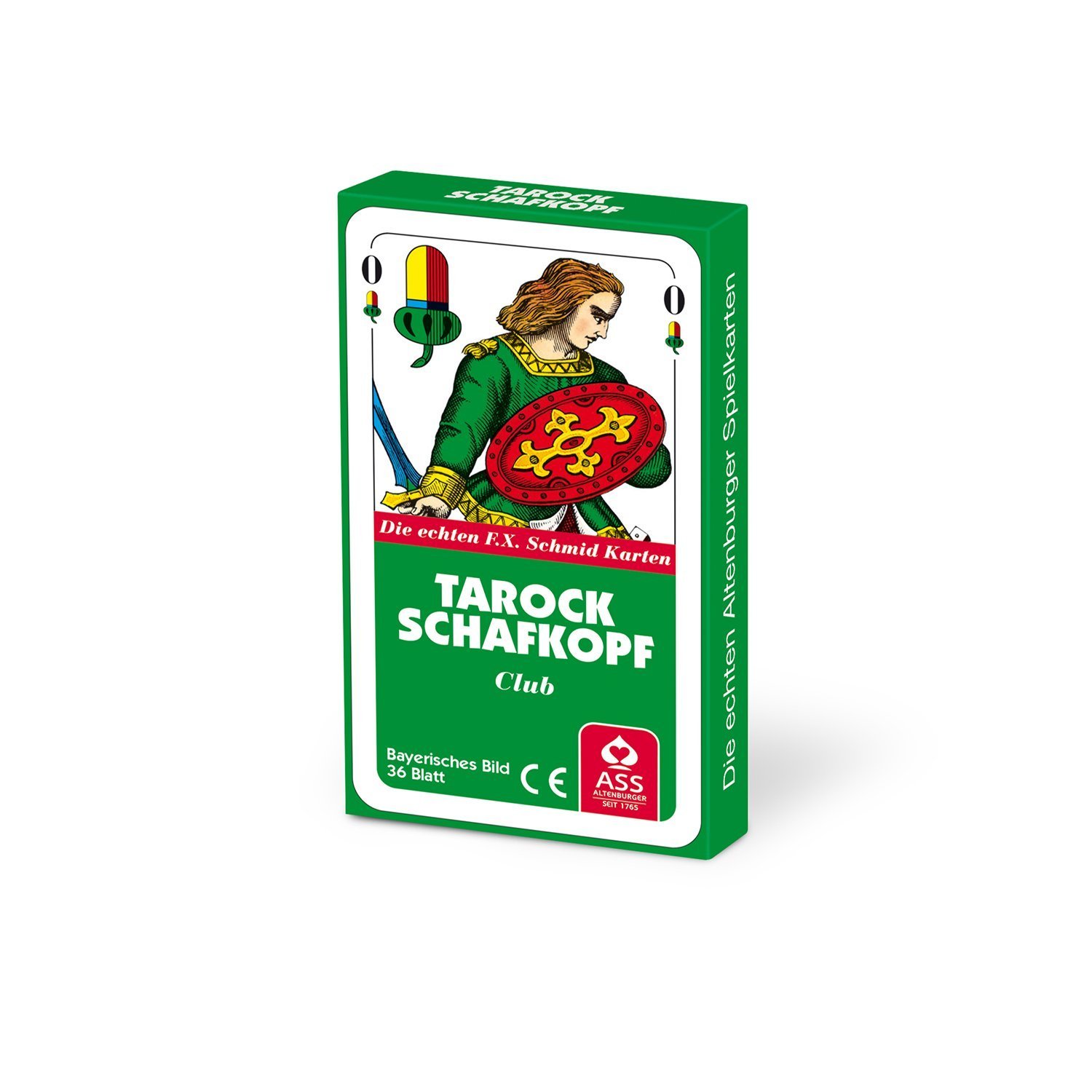 ASS Altenburger 22570207 'Schafkopf / Tarock' - Bavarian picture cards Pack of 10, Weiß Und Blau - Image 2