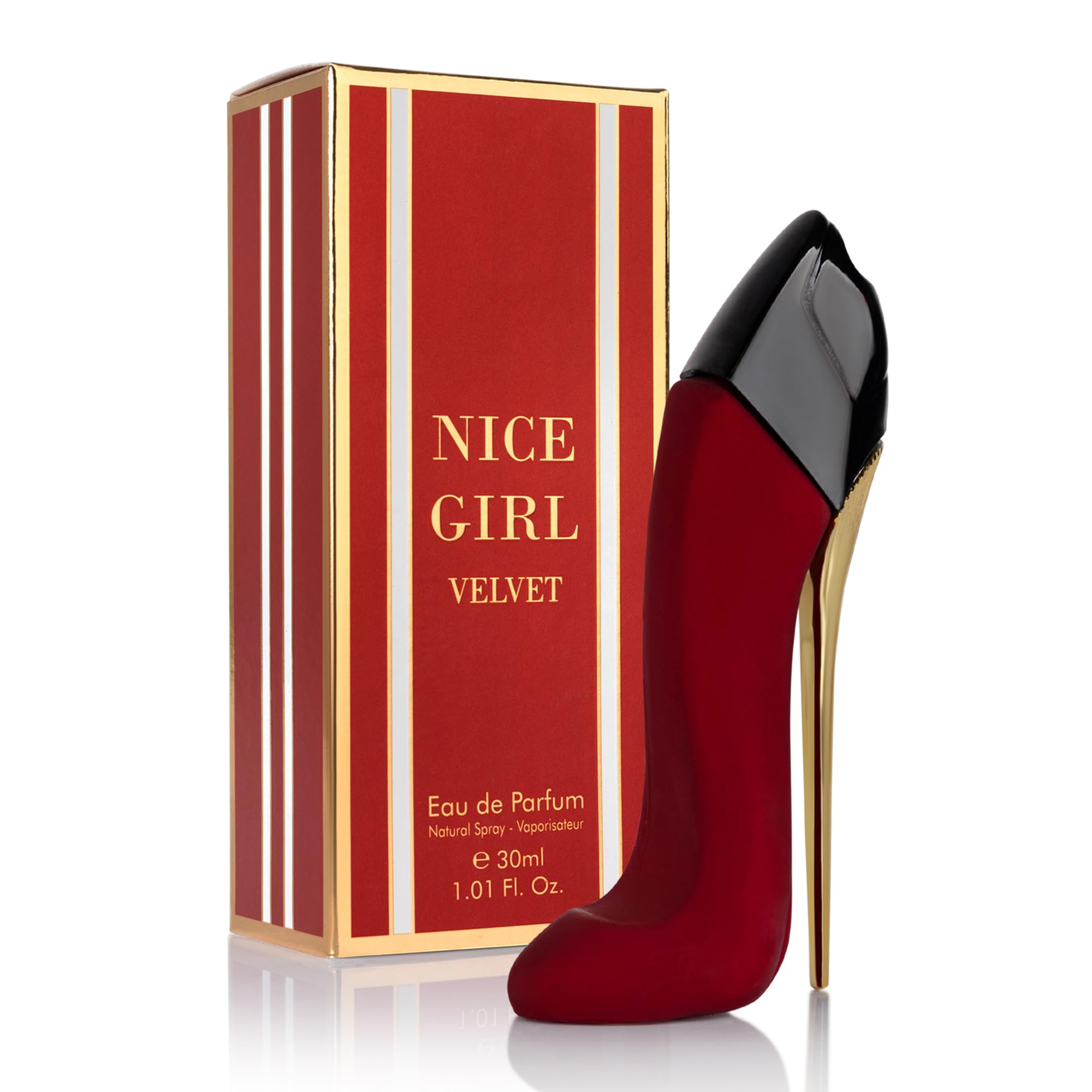 URBAN COLLECTION Nice Girl Velvet for Women Eau De Parfum 30ml Sweet, Warm & Powdery Tone - Combination of Tonka Bean, Vanilla & Praline - Free of Paraben, Vegan & Cruelty-Free