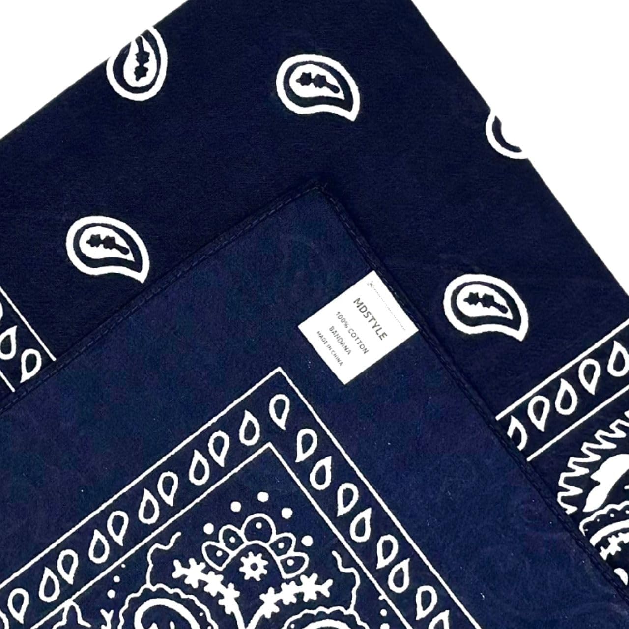 MDSTYLE 3 Pack Extra Large Bandanas 27” x 27” 100% Cotton for Men & Women Paisley Handkerchief Headband Scarf Jumbo Bandana - Image 6