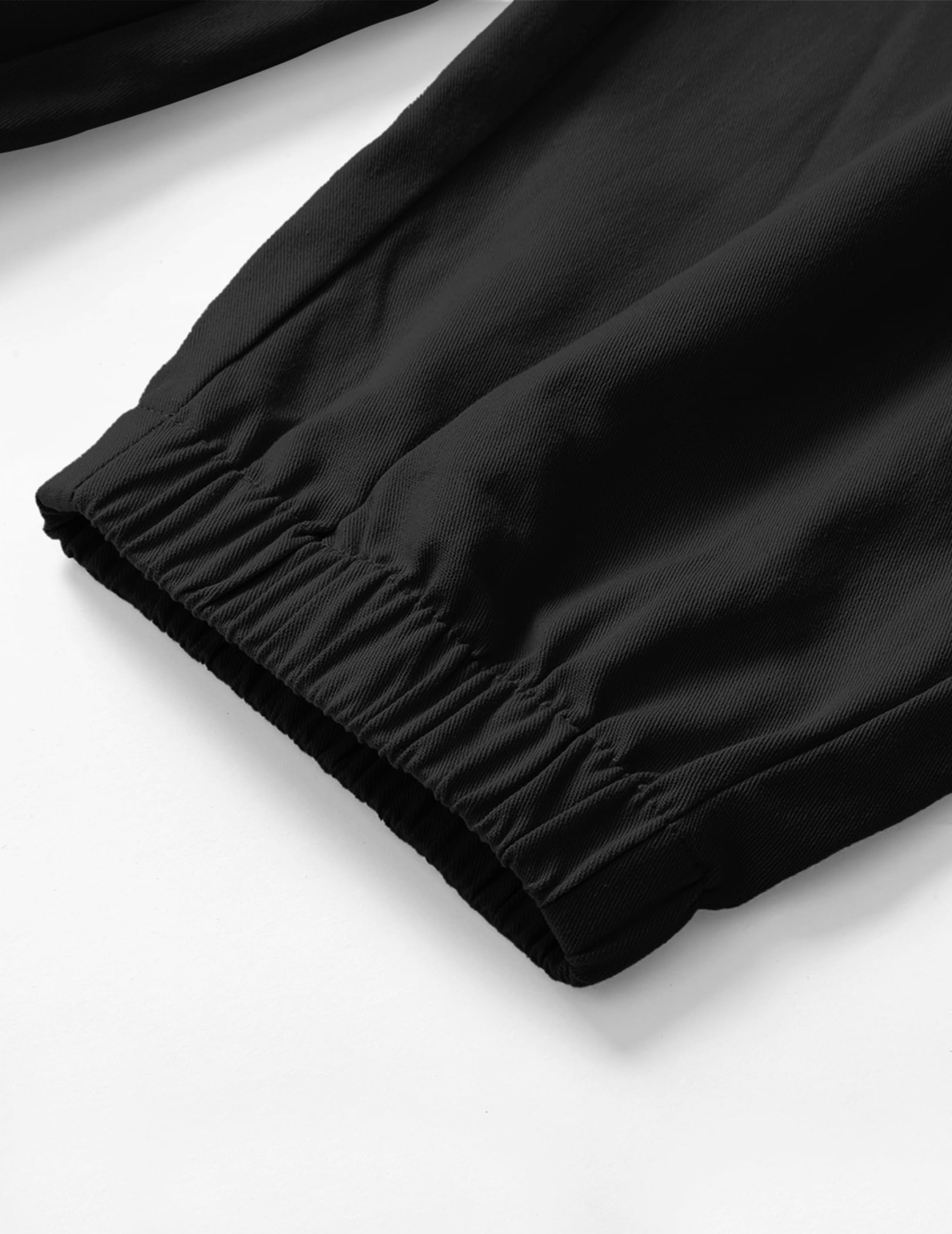 TARAINYA Pantaloni Uomo Cotone Jogging Chino Cargo con Tasche Laterali Coulisse Vita Elastica Casual