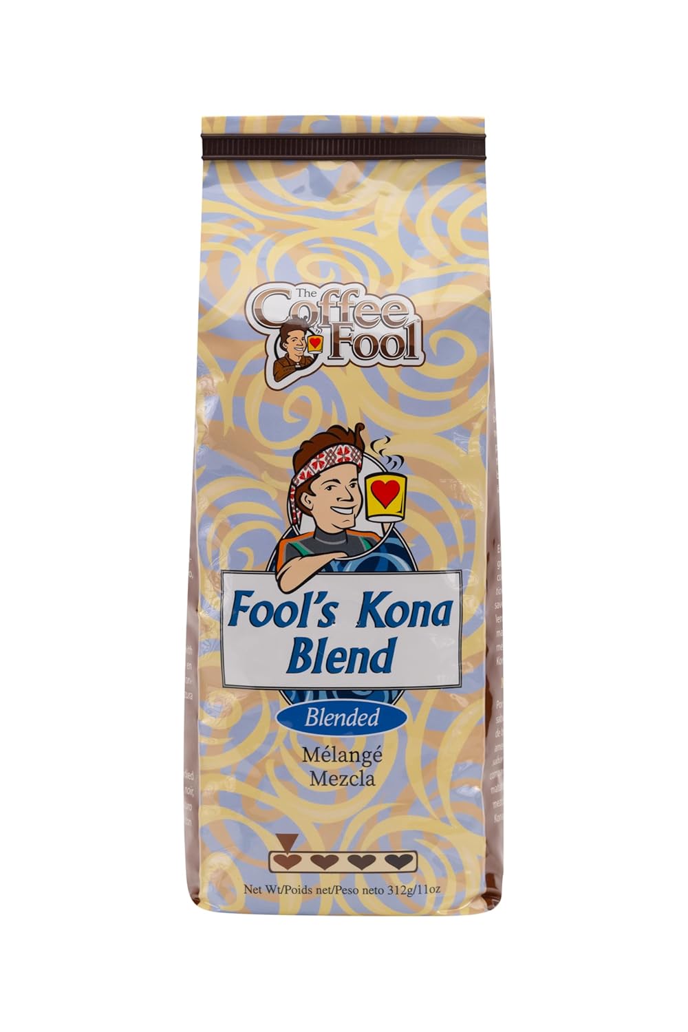 Coffee Fool's Kona Blend (Whole Bean)