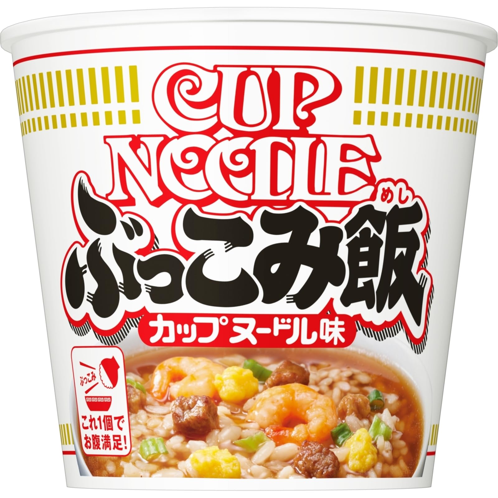 日清食品 カップヌードル ぶっこみ飯 75g ×6個 [日清のカップメシ カップライス インスタント ラーメンライス]