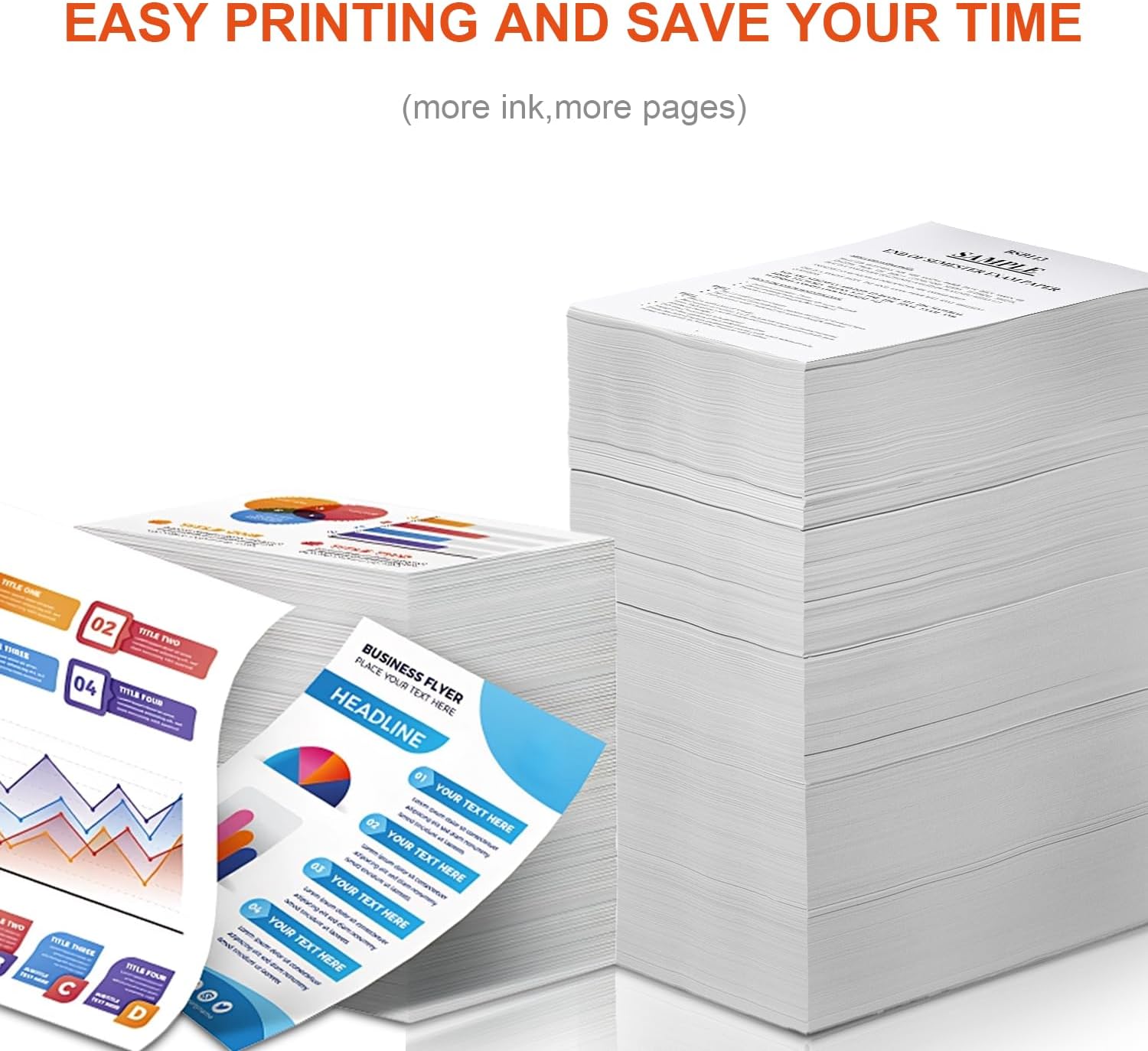 High Capacity LX900 LX-900 Ink Cartridge Replacement for Primera 53422 53423 53424 53425 Used for Primera LX900 Printer Ink (4-Pack Black Cyan Magenta Yellow)