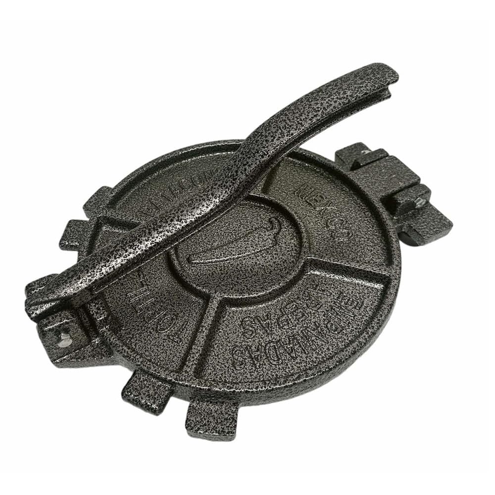 Cast Iron Tortilla Press 10 Inch,Tortilla Maker,Heavy Duty Tortillera Pataconera