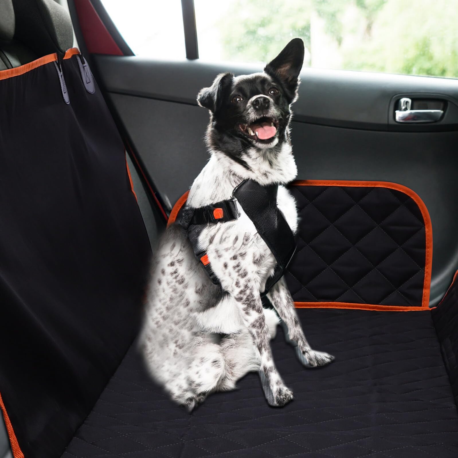 DOITOOL Coprisedile per Animali Domestici Amaca per Auto per Cani Copertura Sedile Posteriore Tappetino Auto Facile Installare Pulire