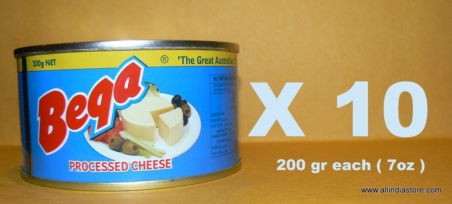 Bega Canned Autralian Processed Cheese 10 Cans Of 200g Net Ea Amazon Co Uk Grocery