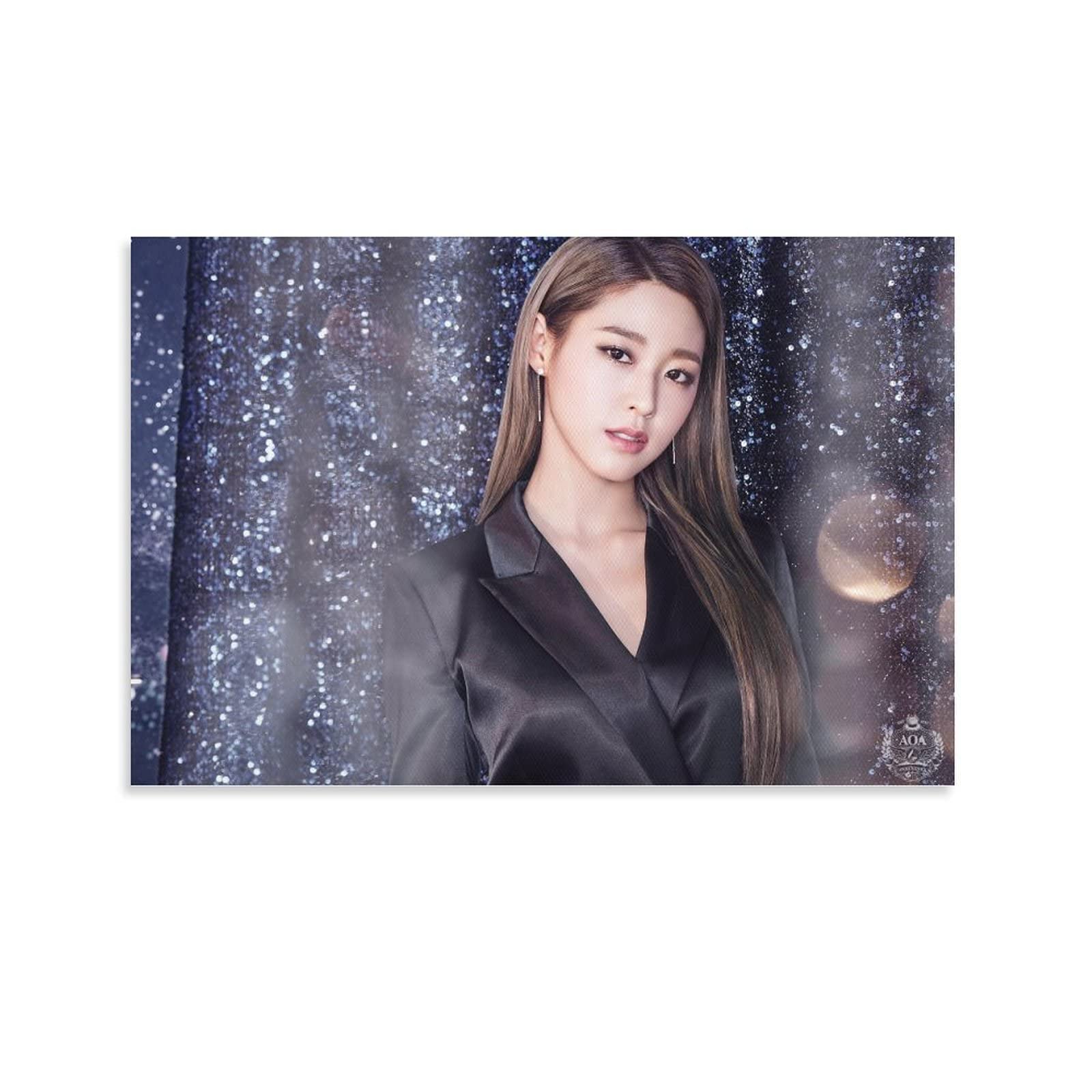 KNOTSS AoA Korea Girl Group Seolhyun Poster Decorative Painting Canvas Wall Posters And Art Picture Print Modern Family Bedroom Decor Posters 20x30inch(50x75cm)