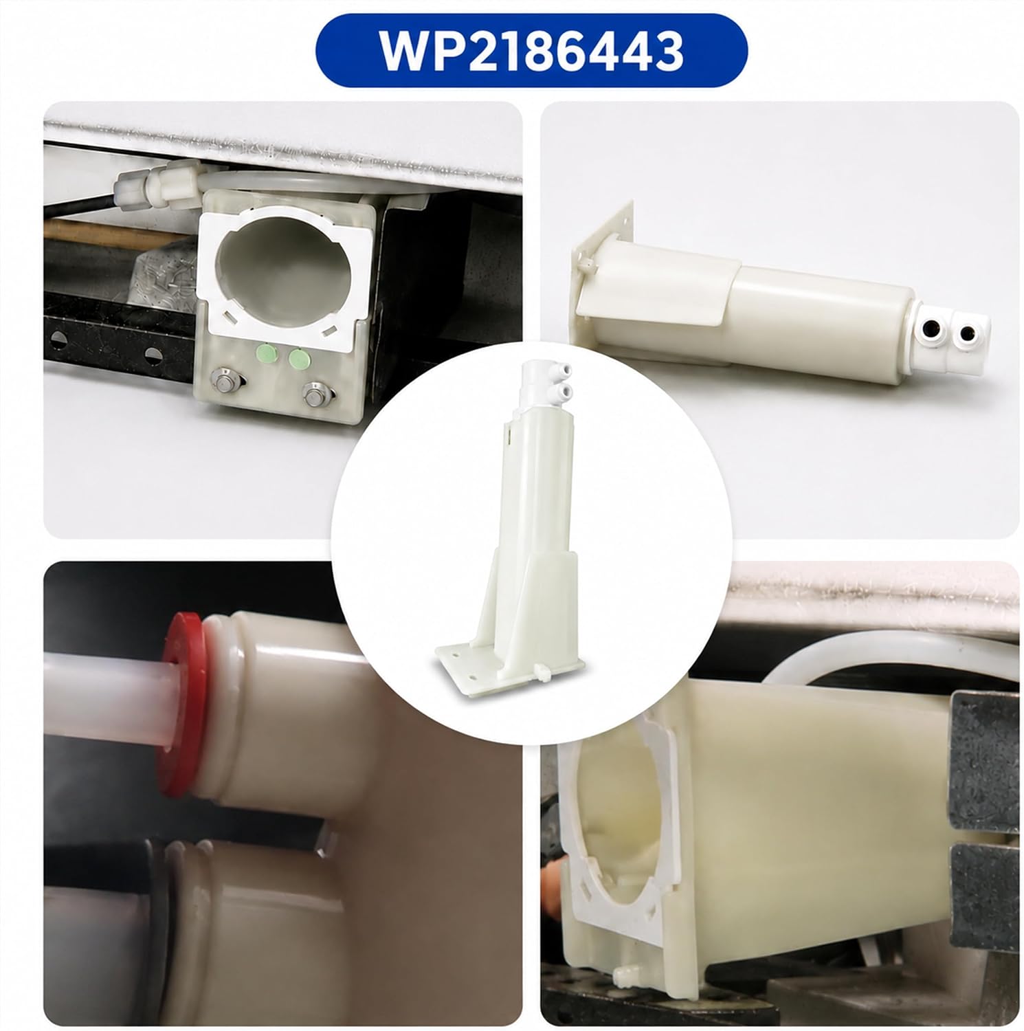 WP2186443 SxS Refrigerator Housing for Whirlpool KitchenAid Maytag Kenmore