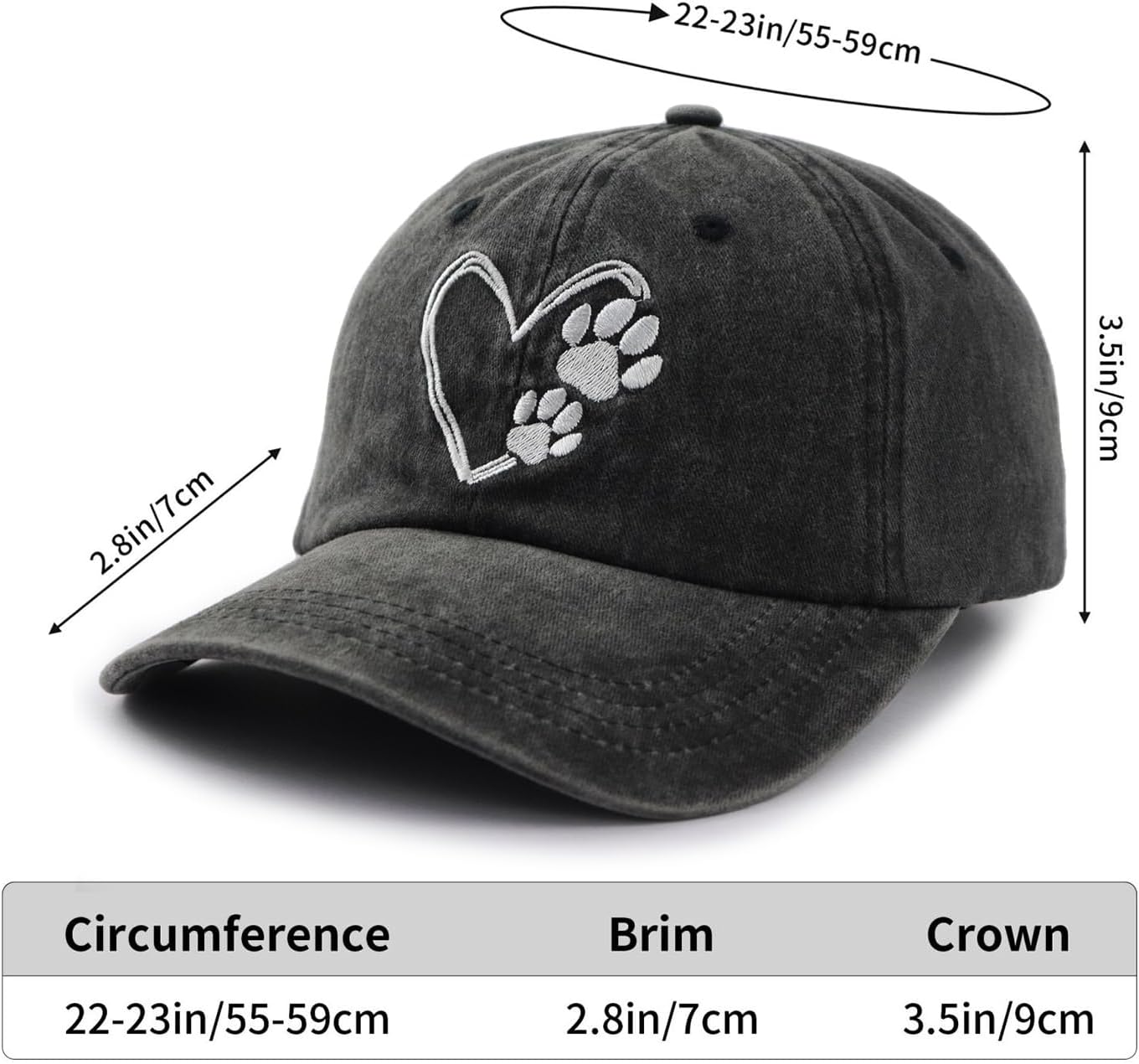 Dog Lovers Gifts for Women Men, Dog Mom Dad Hat, Pet Owner Baseball Cap, Fathers Mothers Day Christmas Birthday Gifts for Mama Papa Parents Wife Hubby - Image 3