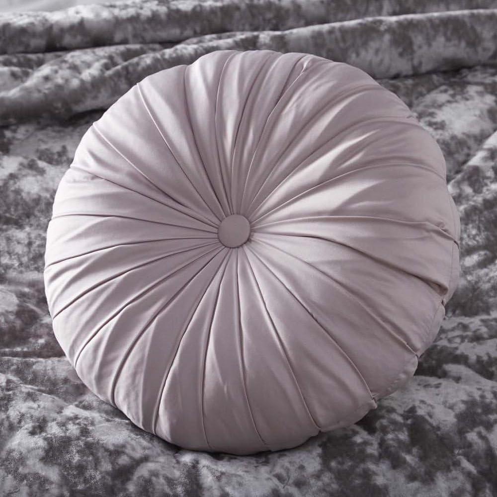 blush round cushion