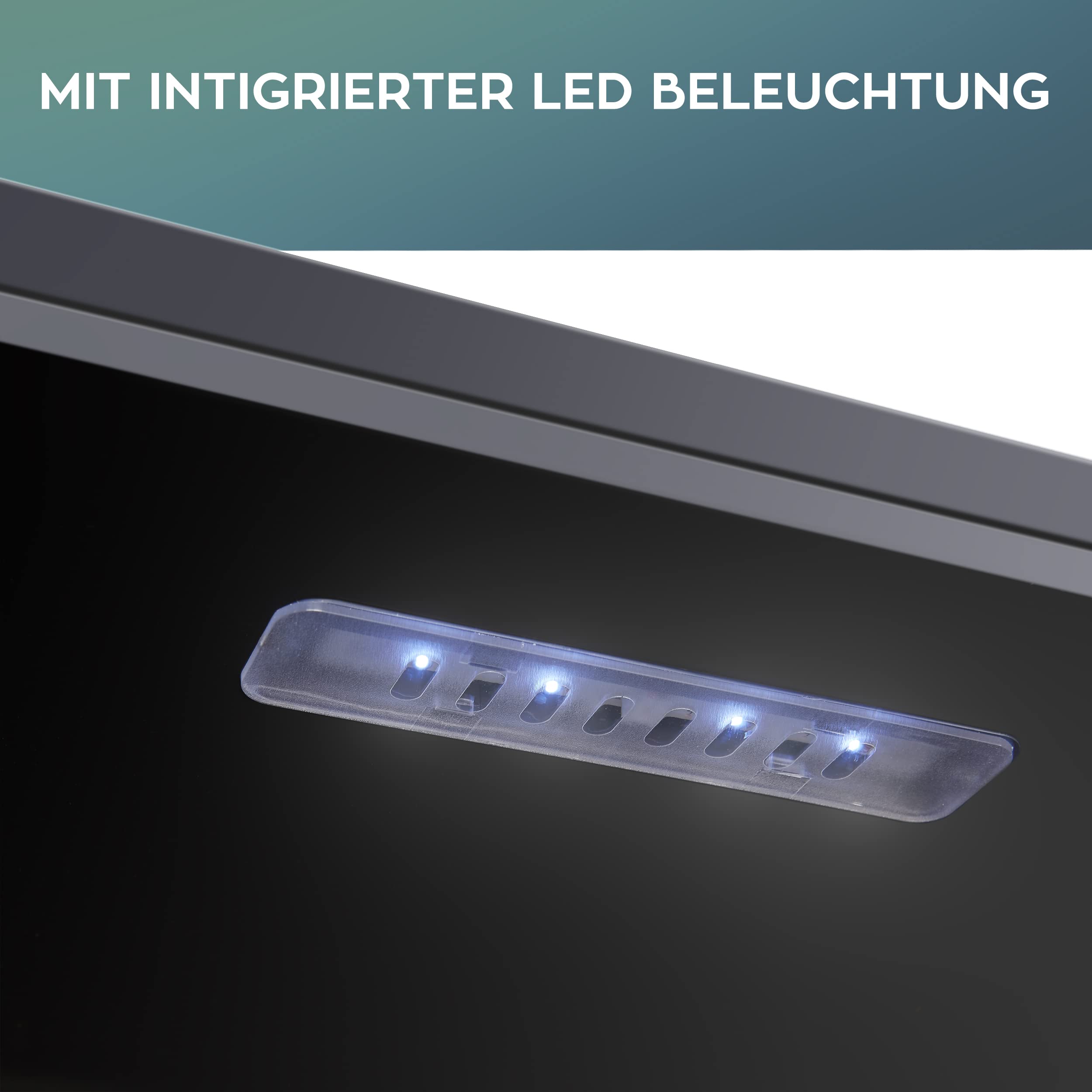 Heinrich´s Getränkekühlschrank 115L 4 Ablagen Mini Kühlschrank mit Glastür leise 41dB LED-Innenraumbeleuchtung