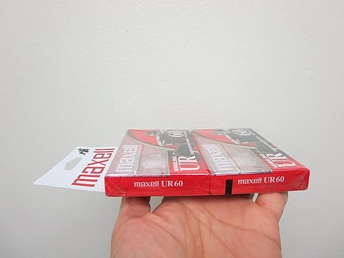 Miniatura 5 de Maxell 109024 Capacidad de almacenamiento de 60 minutos Tipo sesgo normal Paquetes planos Paquete de 2 casetes