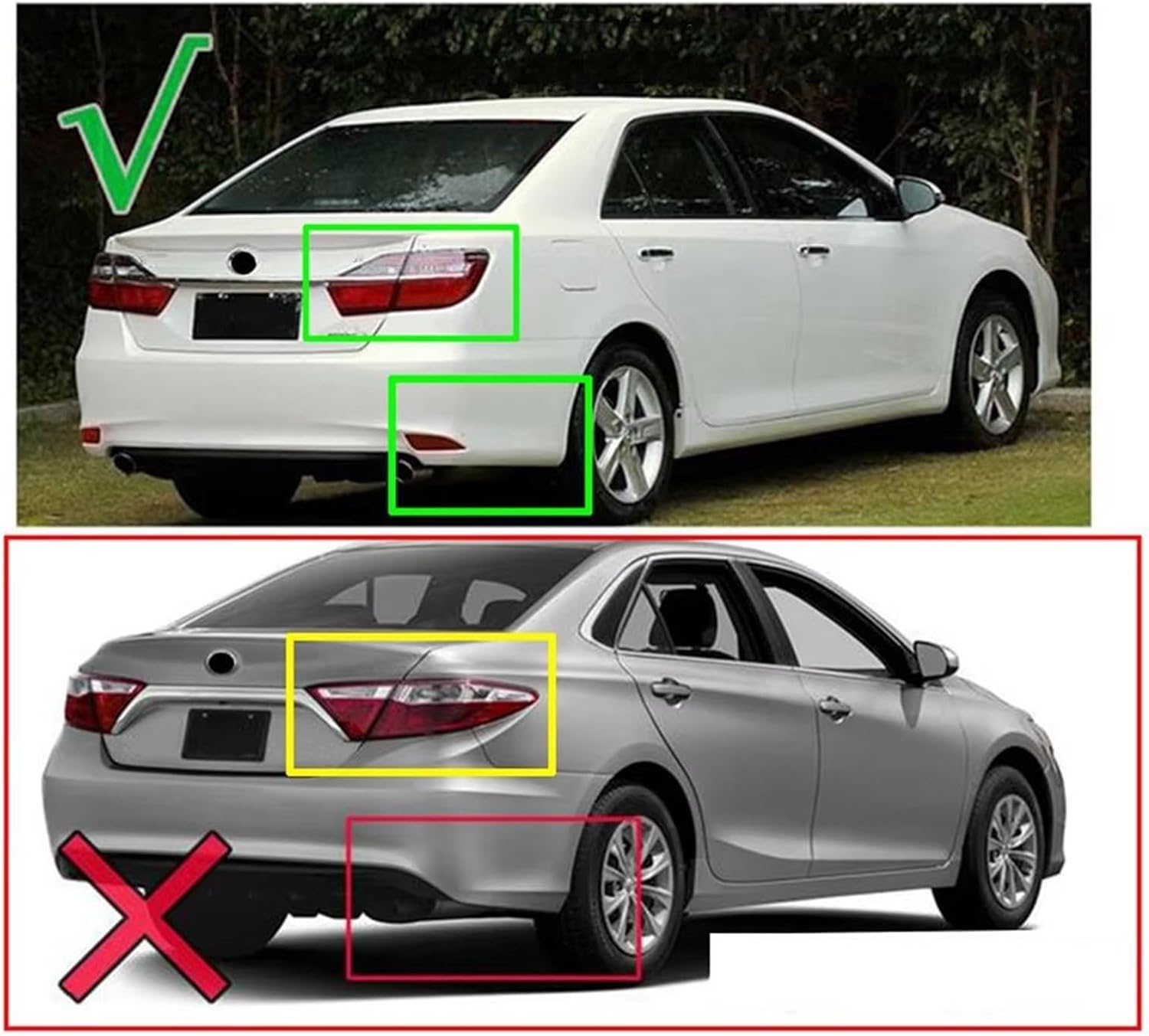 mudflaps Mudflaps Splash Guards Mud Flap Front Rear Mudguards Fender Accessories for Toyota for Camry 2015-2017