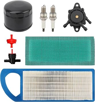 GY20573 697153 Air Filter Tune Up Kit For John Deere L100 LA105 LA110 LA100 LA115 L105 L107 Lawn Mower Engines Replaces B&S 795115 794422 697014