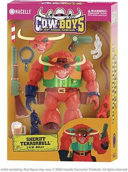Nacelle Consumer Products C.O.W Boys of Moo Mesa Sheriff Terrorbull Action Figure