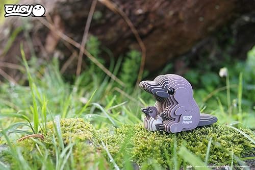 Miniatura 6 de Eugy Platypus - Rompecabezas 3D, 21 piezas, ecológico, juguetes educativos para niños, niñas y niños a partir de 6 años
