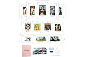 MiniGem 12PCS Mini Diamond Painting Kits for Beginners