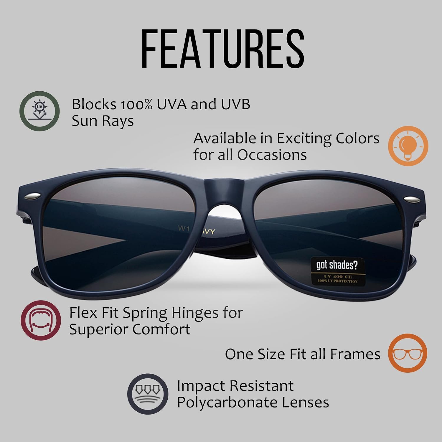 UV Protection Bulk Sunglasses 10 Pack for Men & Women image 3