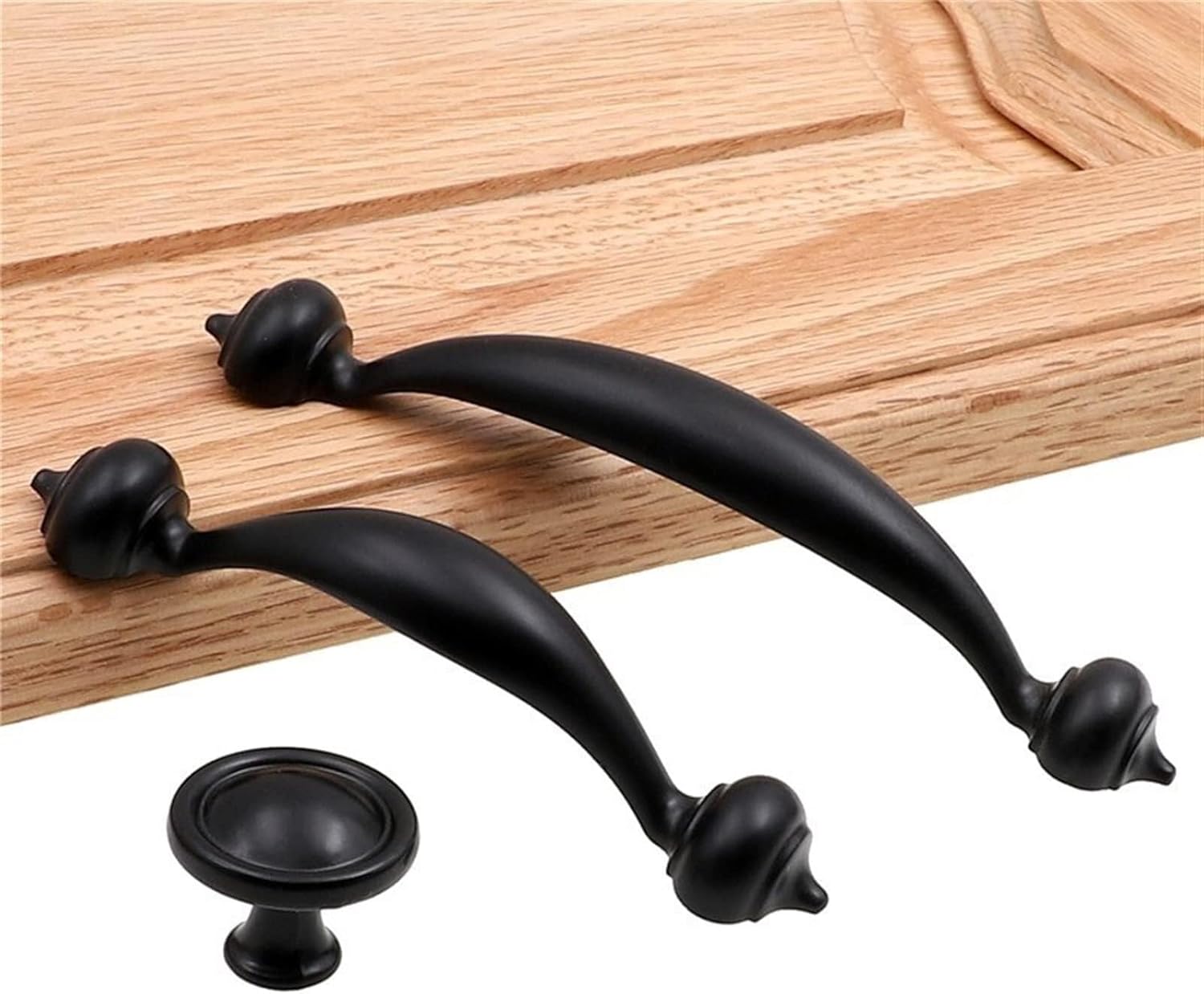 Furniture Handle Knob Cabinet Pulls Hardware Iron Handle Vintage Sliding Doors Gates Garages Door Pull Handle 1Pcs Furniture Accessories (Color : 5036-15.4)