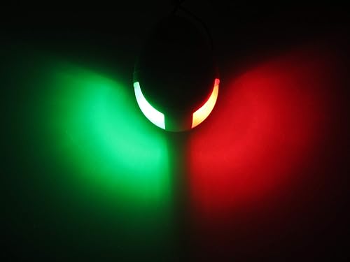 Miniatura 5 de BARCO MARINO ROJO Y VERDE ARCO LED NAVEGACIÓN LUZ IMPERMEABLE 12M BARCO MX