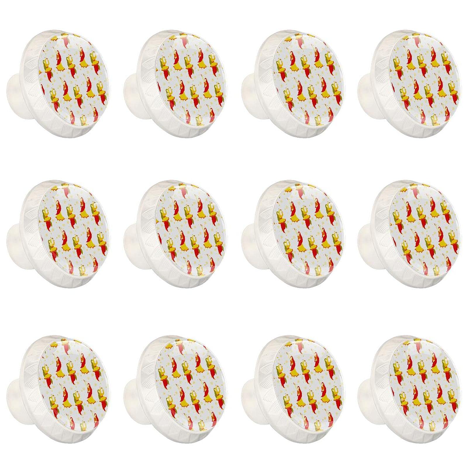 Boutons de placard ronds pour rénover une commode de chambre style Bollywood