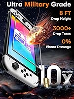 Vista 3 de TOCOL Protector de pantalla de vidrio templado compatible con Nintendo Switch OLED 2021, modelo 7 pulgadas, antiarañazos, dureza 9H (7 pulgadas)