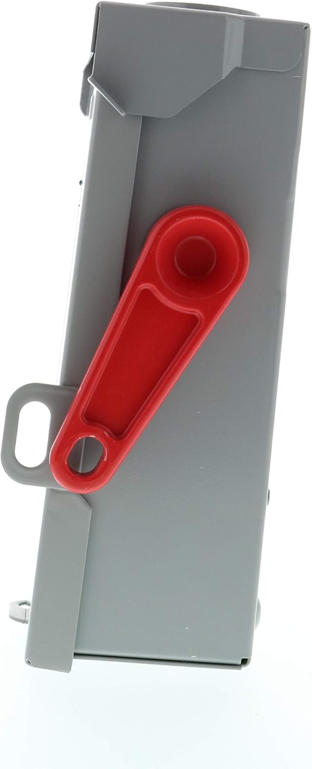 SIEMENS 2P 30A 240V General Duty Safety Switch Outdoor, Fusible, ANSI 61 Grey