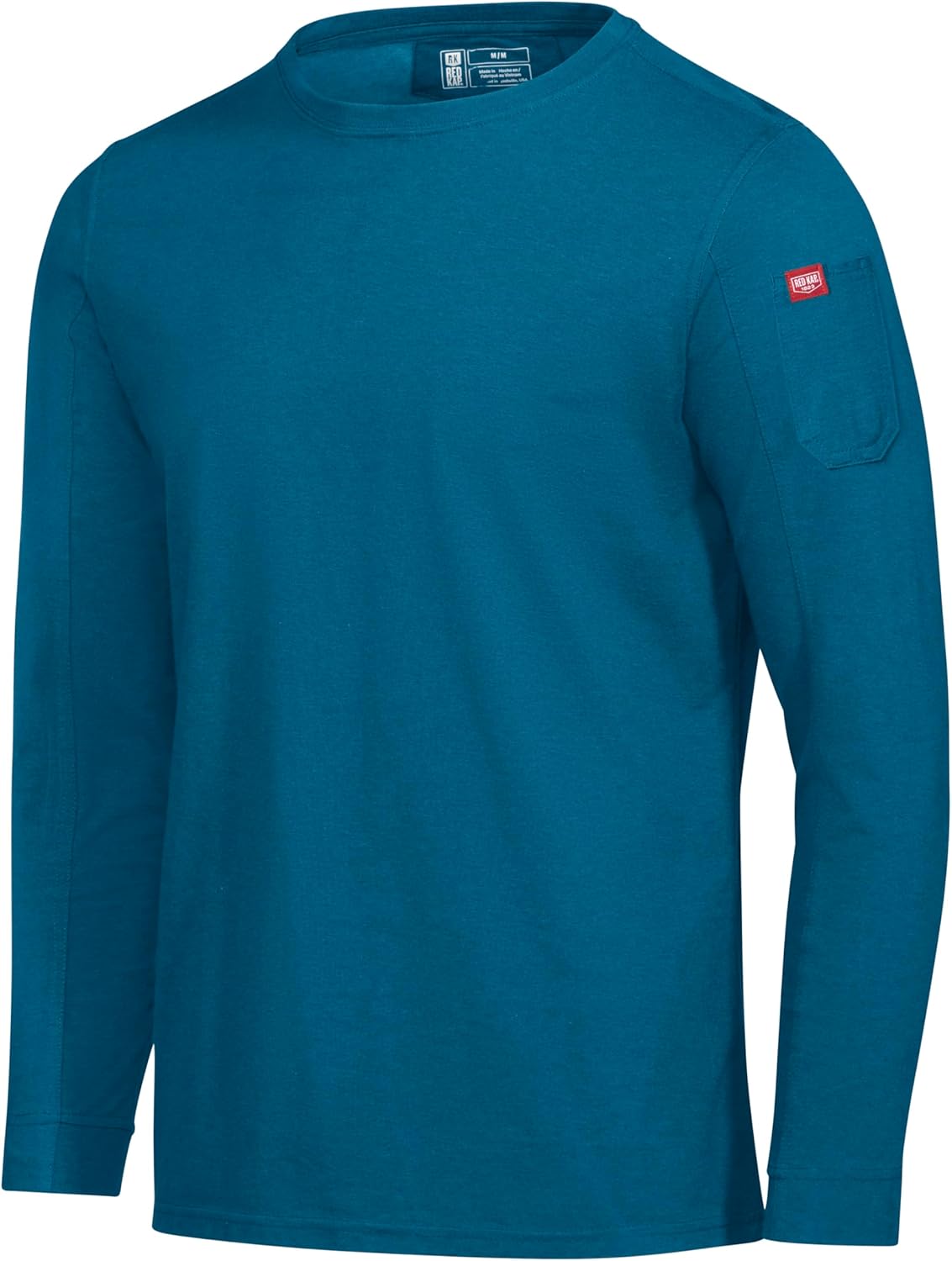 Red Kap Men's Long Sleeve Midweight Performance Tee - Image 7