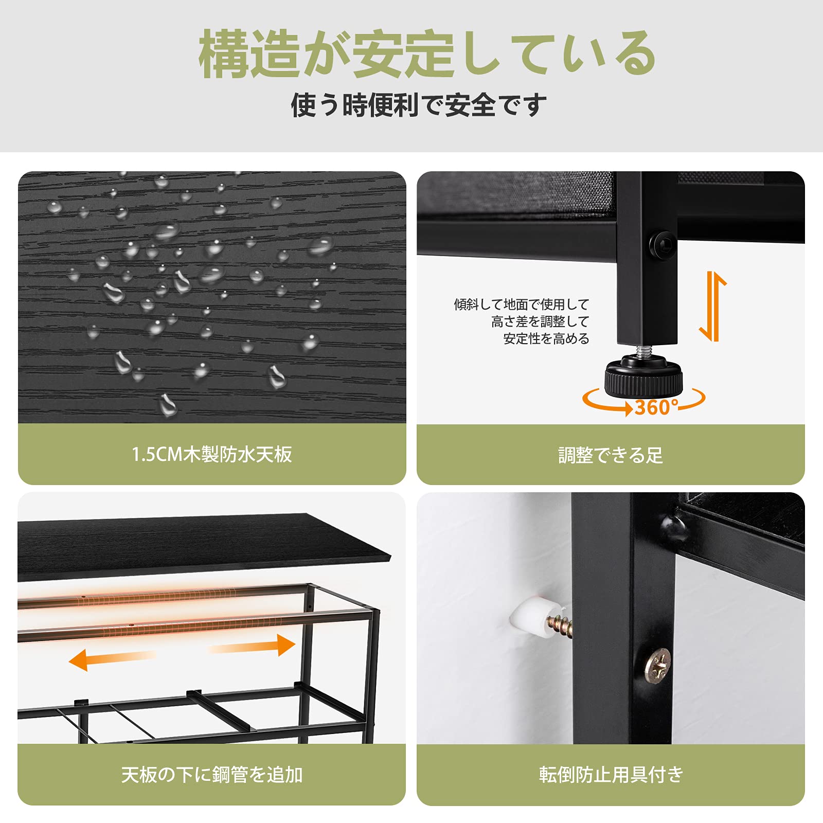 Amazon｜REAHOME タンス 収納 チェスト 大容量 3段8杯布製 洋服タンス