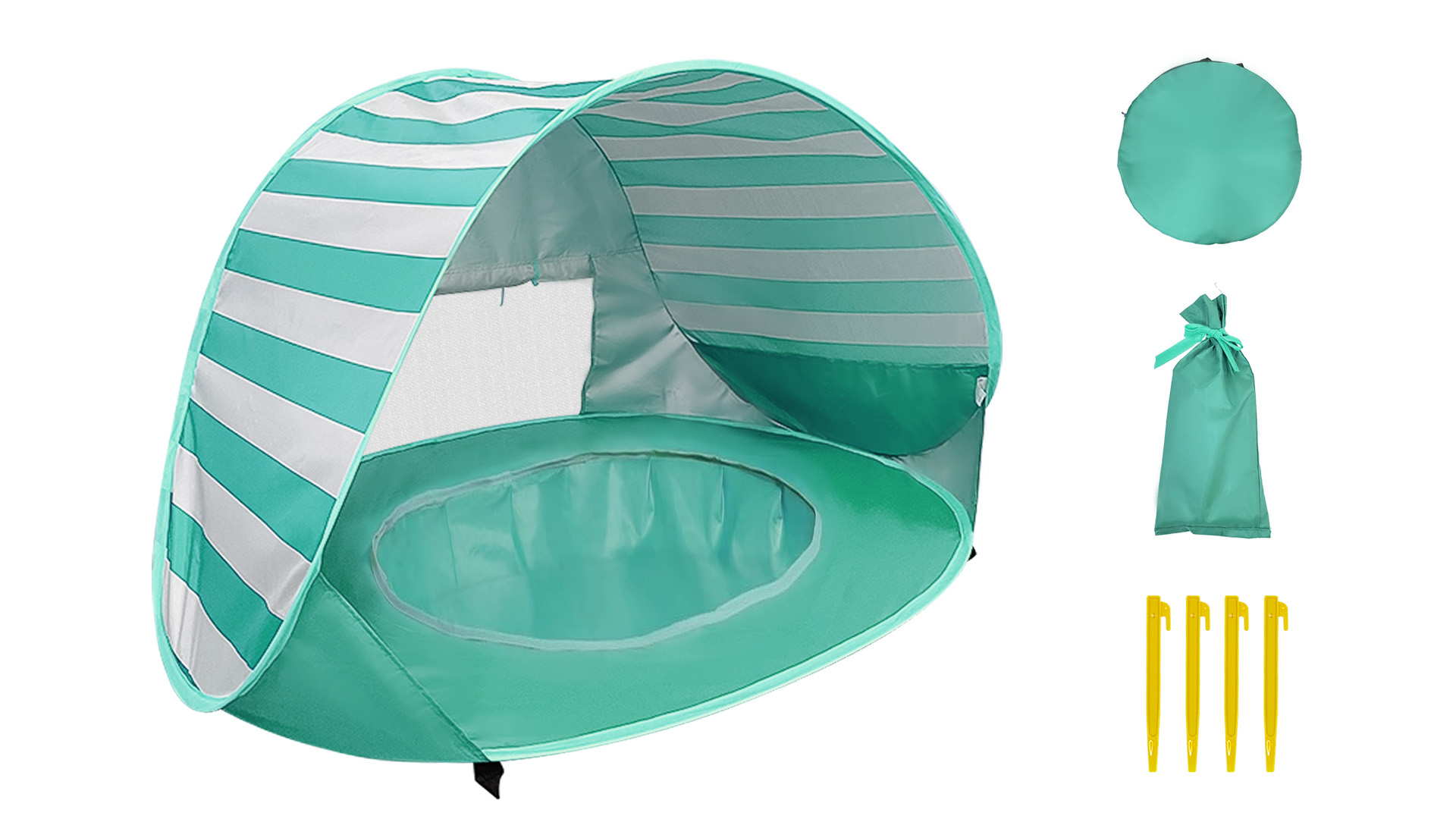Tente de plage bébé avec piscine • Ma Petite Piscine