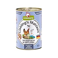 GranataPet Liebling's Mahlzeit Pesce Bianco e Pollame, Cibo Umido per Cani Senza Cereali