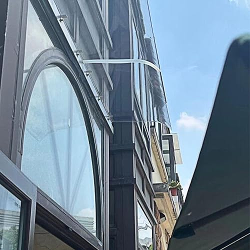 Miniatura 7 de Toldo de puerta transparente, toldo para ventana transparente, toldo para puerta delantera, jardín, patio, toldo impermeable, para puerta delantera,
