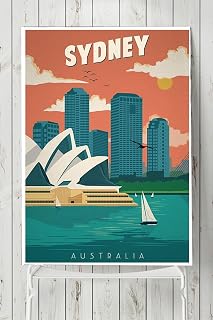 Postermanya (pster8302) Sidney Vintage Poster 80x115cm